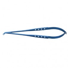 Potts Style Scissors Flat handle,short fine blades 60° angle,20.3cm